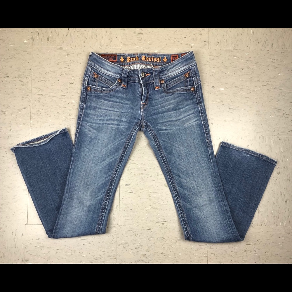 Rock Revival Gwen Boot Jeans Size 28